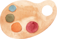 Watercolor Paint Pallete